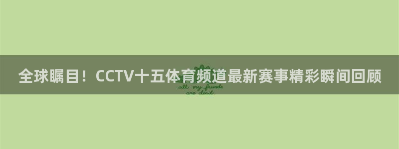 火凤直播体育免费直播火箭：全球瞩目！CCTV十五体育频道最新赛事精彩瞬间回顾